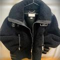 Michael Kors Jackets & Coats | Michael Kors Faux Shearling Moto Coat | Color: Black | Size: Xl