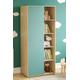 Junior Vida Neptune 1 Door Wardrobe With Shelves Storage Bedroom Furniture