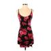 ASOS Casual Dress - Mini: Black Floral Motif Dresses - Women's Size 2