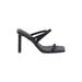 Aldo Heels: Slip On Stiletto Cocktail Party Black Print Shoes - Women's Size 7 - Open Toe