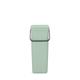 Brabantia - Sort & Go Waste Bin 40L - Large Recycling Bin for Kitchen - Stay Open Lid - Carry Handle - Easy to Clean - Fits Closely to the Wall - Compost Bin - Jade Green - 27 x 35 x 62 cm
