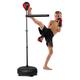 INNOLIFE Boxing Bar with Punching Bag for Kids, Adjustable Height Boxing Spinning Bar, Boxing Speed Trainer Free Standing Reflex Punching Ball Boxing Equipment for 6-12 Years
