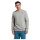 Reebok Men's Identity French Terry Logo Crew Long Sleeve Sweatshirt, Medium Grey Heather, XL