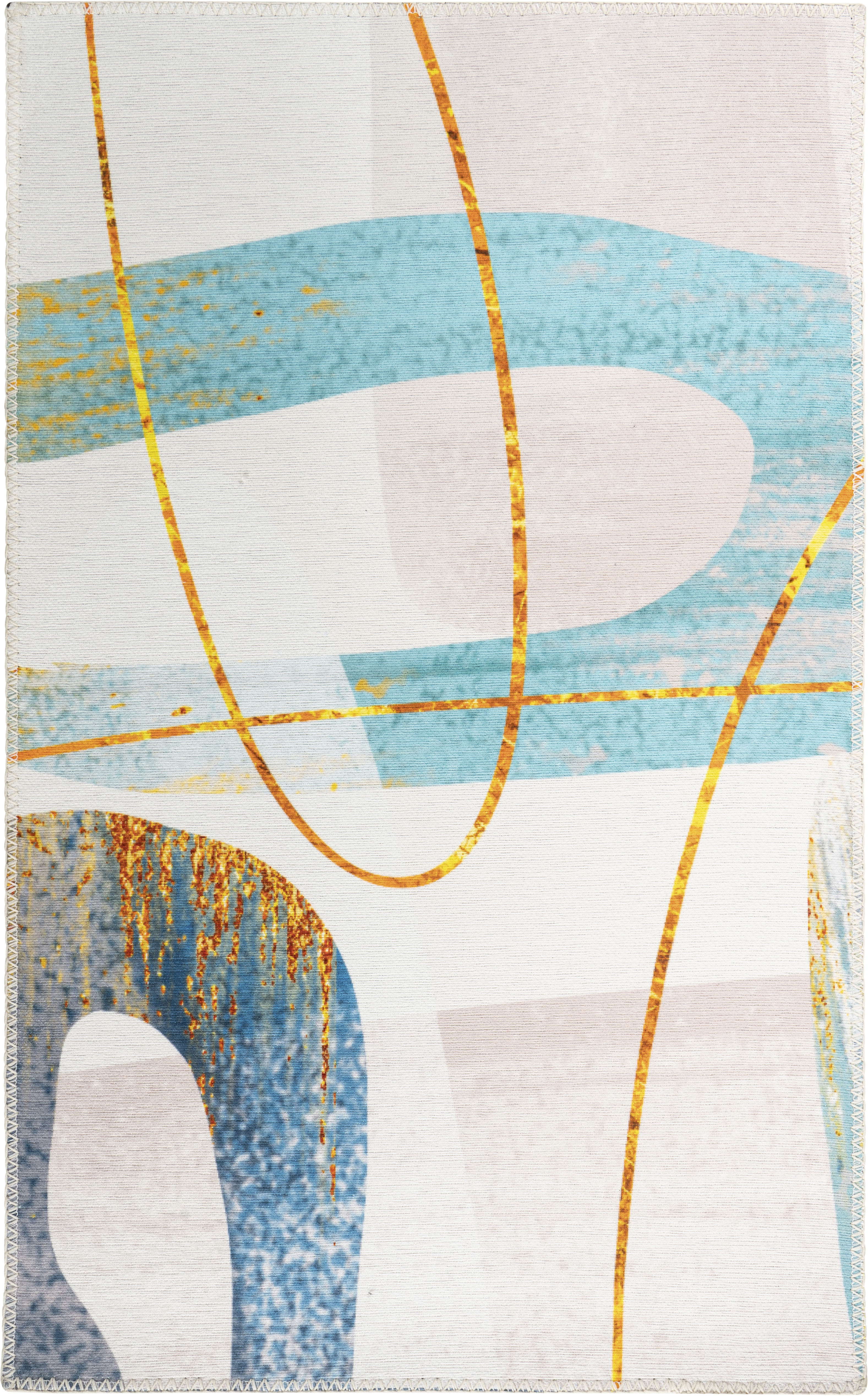 Teppich ARTE ESPINA "Picassa 400", bunt (multi), B:200cm H:5mm L:290cm, Polyester, Teppiche Image
