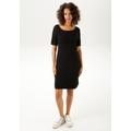 Strickkleid ANISTON CASUAL Gr. 44, N-Gr, schwarz Damen Kleider Sommerkleider