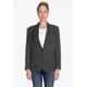 Jackenblazer LE TEMPS DES CERISES "AMELYA" Gr. L, grau (anthrazit) Damen Blazer