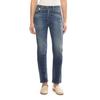 Bequeme Jeans LE TEMPS DES CERISES "400/17", Damen, Gr. 28, US-Größen, blau, 94% Baumwolle, 4% Polyester, 2% Elasthan, Jeans, mit tollem 7/8-Schnitt