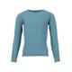 Funktionsshirt ZIGZAG "Pattani Wool" Gr. 116, blau (frostblau) Kinder Shirts Tops mit hohem Merinowolle-Anteil