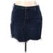 Old Navy Denim Skirt: Blue Print Bottoms - Women's Size 20
