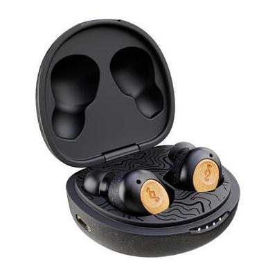 House of Marley Champion 2 True Wireless Earbud Headphones (Signature Black) EM-JE132-SB