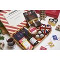 Luxury Christmas Letterbox Gift | Letter Box Hamper | British Christmas Hamper including Port, Nuts, Champagne ChocolateTruffles, Chocolate, Jam