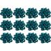 The Holiday Aisle® PMU Decorative Large Confetti Gift Bows in Blue | 4.25 W x 4.25 D in | Wayfair BDD57EF4249343A0A459455E31AFE78B