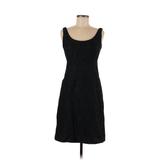 Kay Unger Cocktail Dress - Party Boatneck Sleeveless: Black Solid Dresses - Women's Size 6