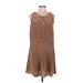 Grace Sun Casual Dress - DropWaist: Brown Dresses - Women's Size 8