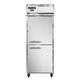Continental 1RENHD 28 1/2" 1 Section Reach In Refrigerator, (2) Right Hinge Solid Doors, 115v, Top-mounted Compressor, Silver