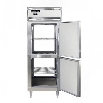 Continental DL1WE-SS-PT-HD Full Height Insulated Heated Cabinet w/ (15) Pan Capacity, 208-230v/1ph, Stainless Steel