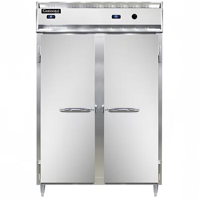 Continental DL2RW-SA Designer Line Full Height Insulated Refrigerator/Heated Cabinet w/ (43) Pan Capacity, 115v, Stainless Steel