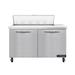 Continental SW48N10 48" Sandwich/Salad Prep Table w/ Refrigerated Base, 115v, Stainless Steel