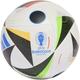 Fußball ADIDAS PERFORMANCE "EURO24 COM" Bälle Gr. 5, 0,4 g, white, black, glory blue Kinder Spielbälle Wurfspiele Europameisterschaft 2024