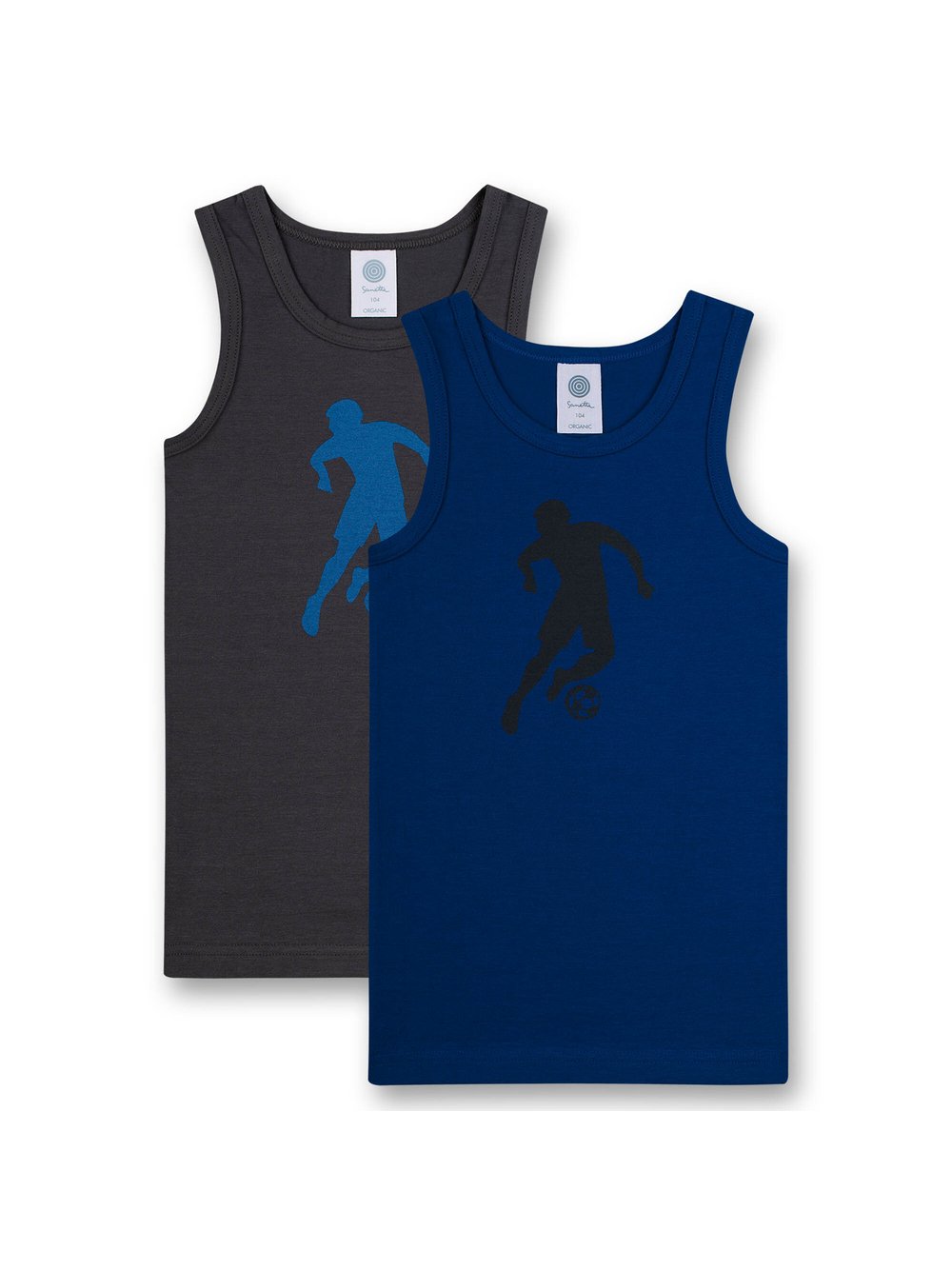 Sanetta Unterhemd 2er Pack Jungen mehrfarbig, 128 Image