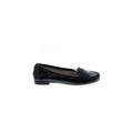 MICHAEL Michael Kors Flats: Loafers Chunky Heel Casual Black Print Shoes - Women's Size 6 - Closed Toe