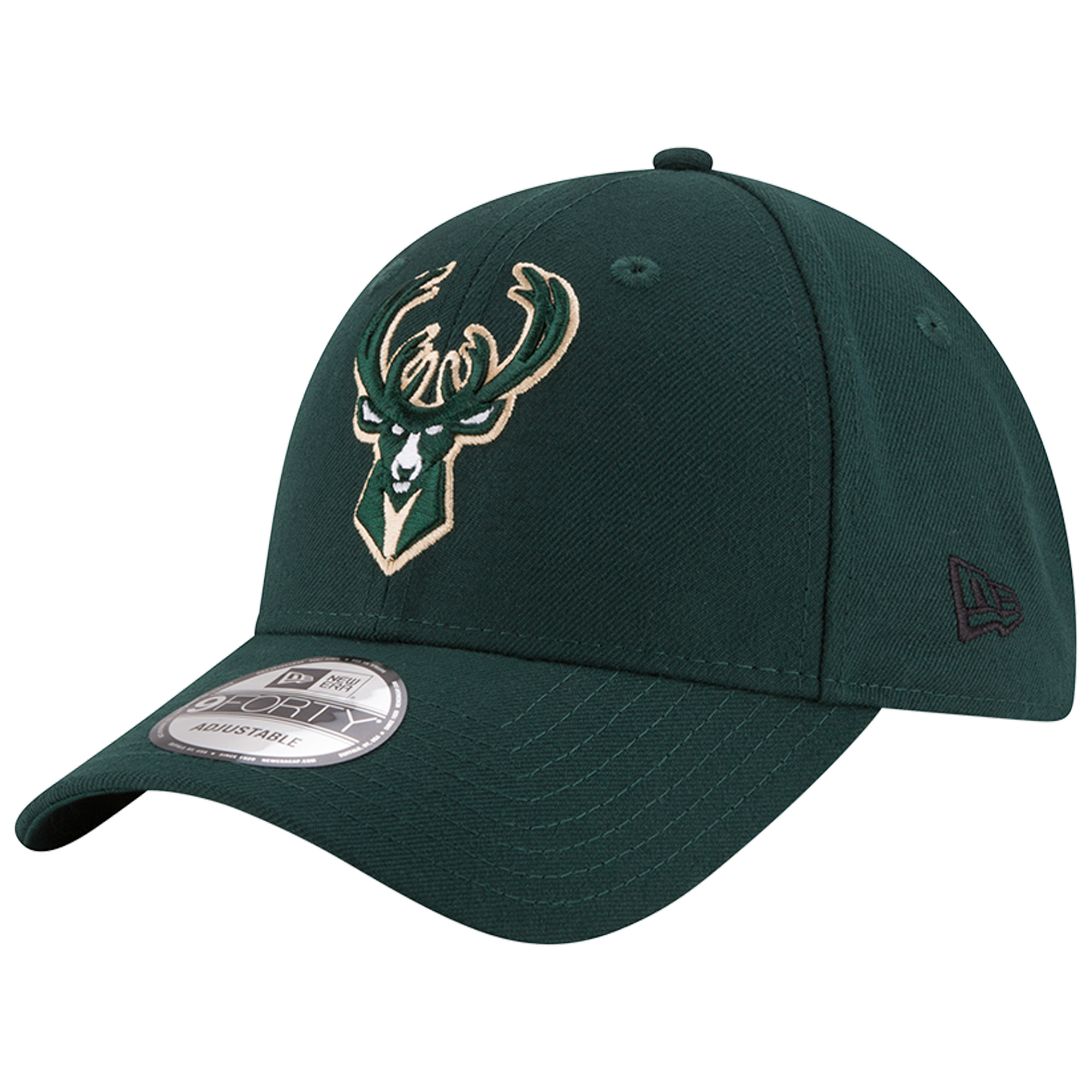 Milwaukee Bucks New Era The League 9FORTY-Kappe – Jugend Image