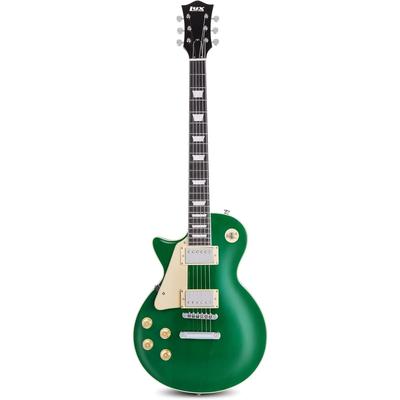 LyxPro 39" Left Handed SB Series Electric Guitar, LP Style for Beginner, Intermediate & Pro