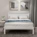 Simple Style Wooden Platform Bed Frame with Headboard, No Box Spring Needed
