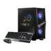 MSI Codex R Gaming Desktop PC (6-Core Intel i5-12400F GeForce RTX 4060 8GB 16GB DDR5 128GB SSD + 2TB HDD RGB Fans 650W PSU RGB Backlit KYB Mouse VR Ready AC WiFi Win 10 Pro)