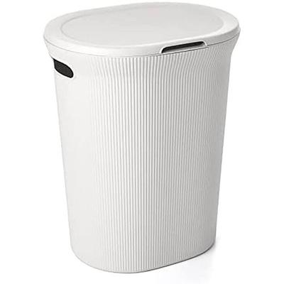 Ribbed Laundry Basket 35 Liter Lilac - 40 Liter