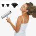 Kiplyki New Arrivals Hair Dryer Lightweight Travel Hair Dryer for Normal and Curly Hair Including Curly Hair Styling Nozzle Hair Dryer Smart Inverter High Power