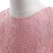 B91xZ Girls Elegant Dresses Lace Embroidery Princess Pageant Gown Party Evening Dress Wedding Dress for (Pink 6-7 Years)