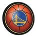 Golden State Warriors 18'' Round Slimline Illuminated Wall Sign