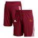 Men's adidas Maroon ULM Warhawks Three-Stripe Knit Shorts