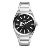 Men's Fossil Loyola Greyhounds Everett Stainless Steel Watch