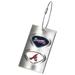 Silver Atlanta Braves 3.5'' x 2'' Bag Tag