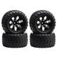 130MM 1/10 RC Monster Truck Buggy Tire Tyre Wheel Foam Inserts 12mm Hex for Traxxas Arrma Redcat HSP HPI Tamiya Kyosho