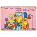 The Simpsons Family Jigsaw Puzzles 1000 Pieces for Adults - Wooden Puzzles for Adults and Family Home Decoration Family Entertainment Leisure Fun Interactive, Relaxing Holiday Puzzles