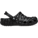 Crocs Black Classic Geometric Clog Shoes