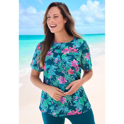 Plus Size Women's The Swim Tee by Swim 365 in Medi...