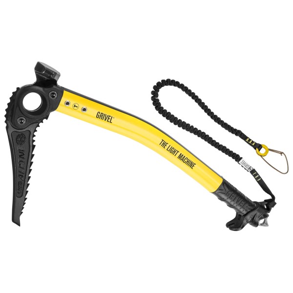 Grivel - Ice Axe The Light Machine Alpine + Thor Vario - Eispickel Gr 59 cm gelb