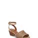 Lucky Brand Modessa Ankle Strap Heeled Sandal - Women's Accessories Shoes High Heels in Light Yellow, Size 8.5