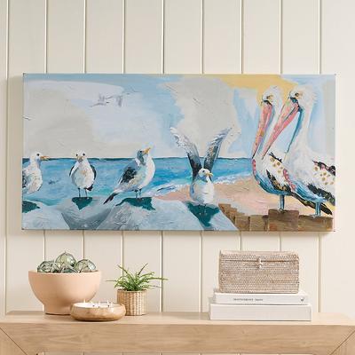 Seaside Canvas Wall Art - 36 X 18" - Grandin Road