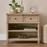 Crawford Double Nightstand - Reclaimed Pine - Grandin Road