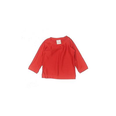 Hanna Andersson Rash Guard: Red Sporting & Activewear - Size 6-12 Month