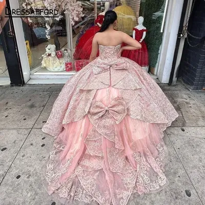 15 birthday hot sale dresses pink