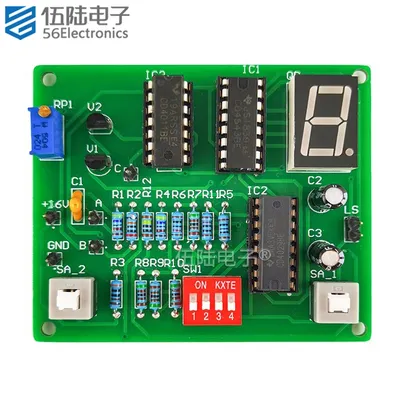 Programmable Timer Electronic DIY Kit Electronic Components Supplies DIY Kit for Adults Electronic Parts