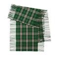 Burberry Cashmere Fringed Check Scarf