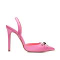 Women's Pink / Purple Albertinne Pink Satin Shoes 4.5 Uk Ginissima