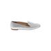 J.Crew Flats: Gray Shoes - Women's Size 7 1/2 - Almond Toe